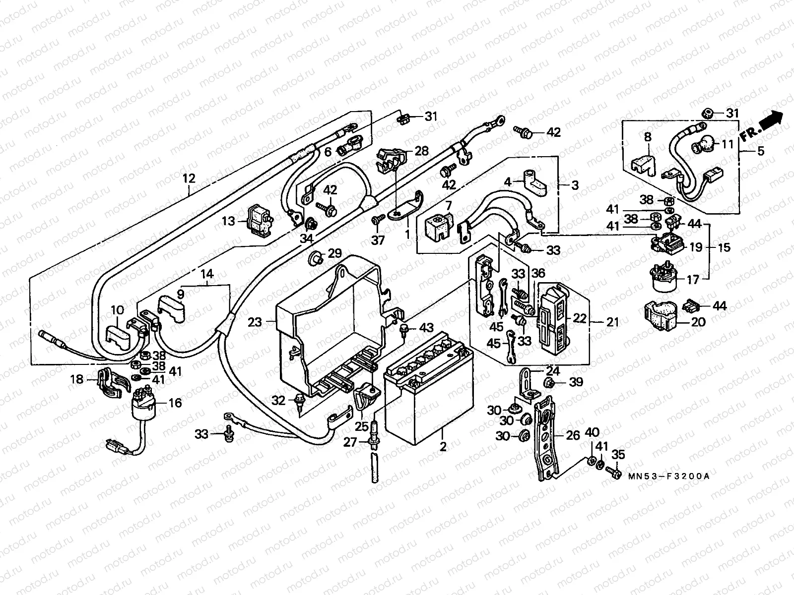 F-32 BATTERY (GL1500J / K)