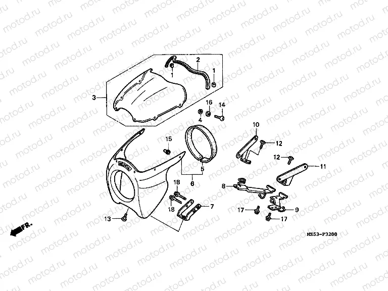 F-32 BIKINI ENGINE HOUSING