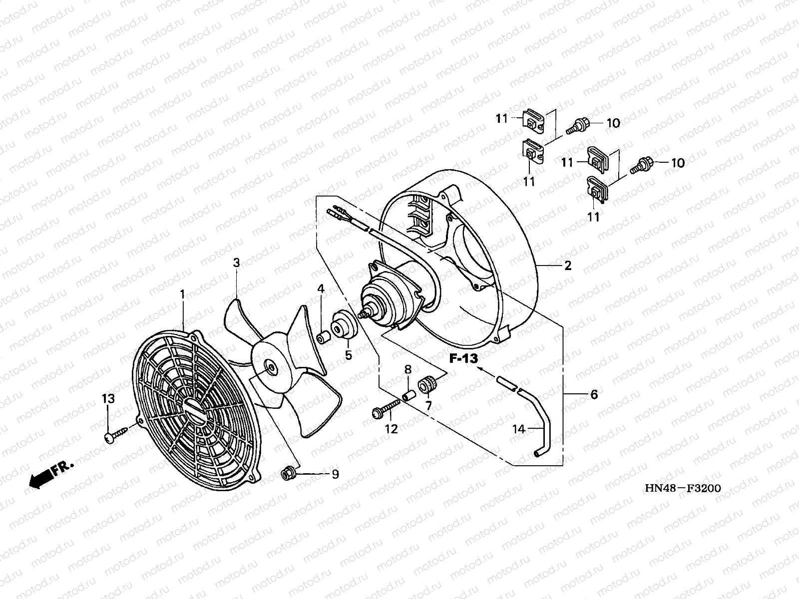 F-32 COOLING FAN