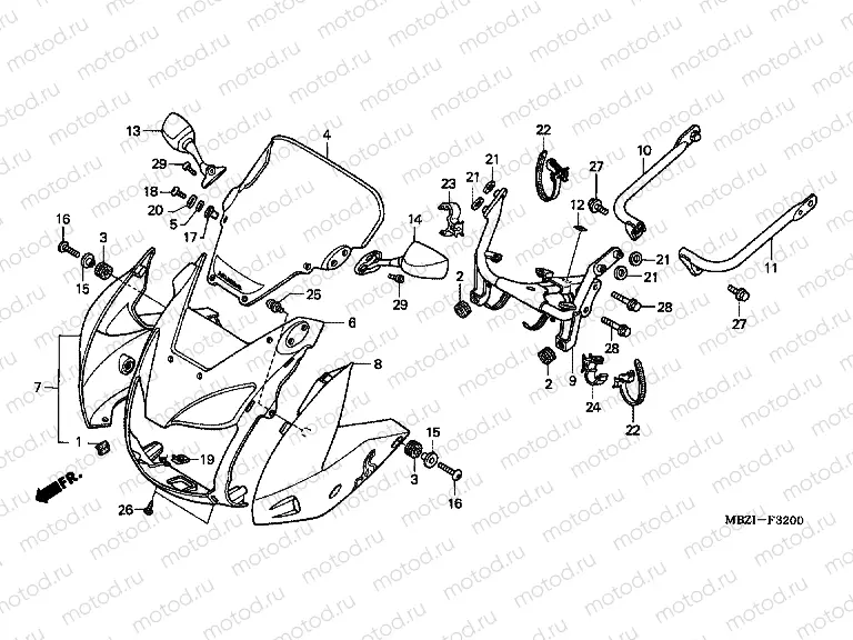 F-32 ENGINE HOUSING