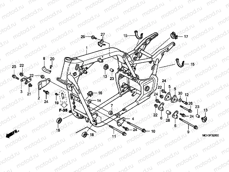 F-32 FRAME HOUSING