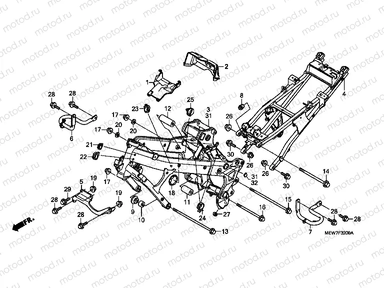 F-32 FRAME HOUSING