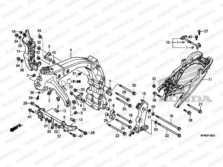 F-32 FRAME HOUSING