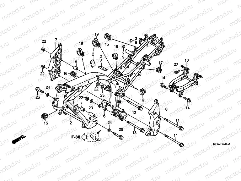 F-32 FRAME HOUSING