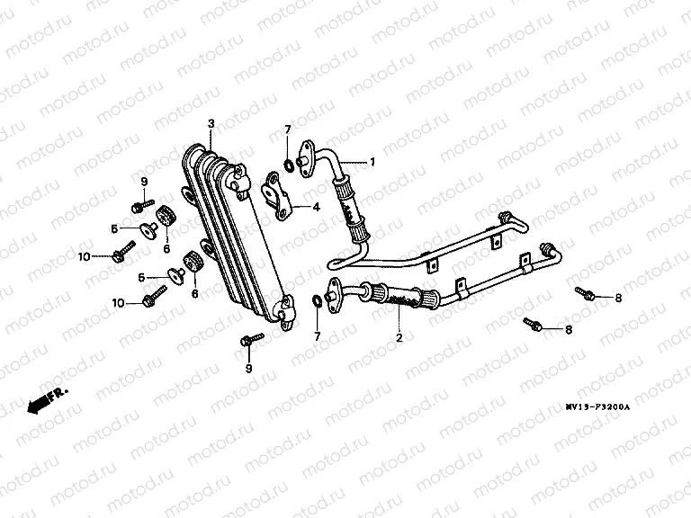 F-32 OIL COOLER
