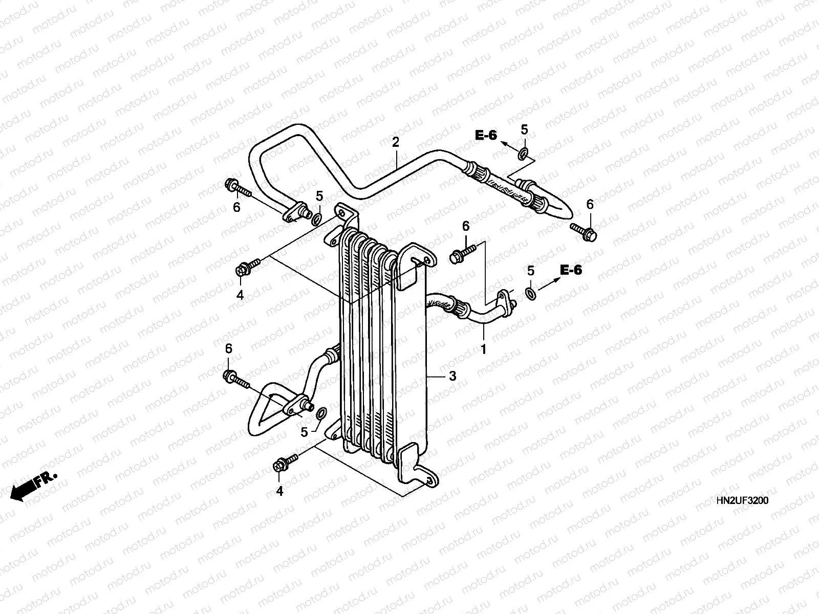 F-32 OIL COOLER