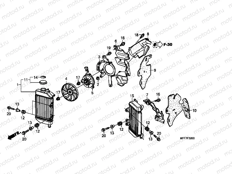 F-32 RADIATOR