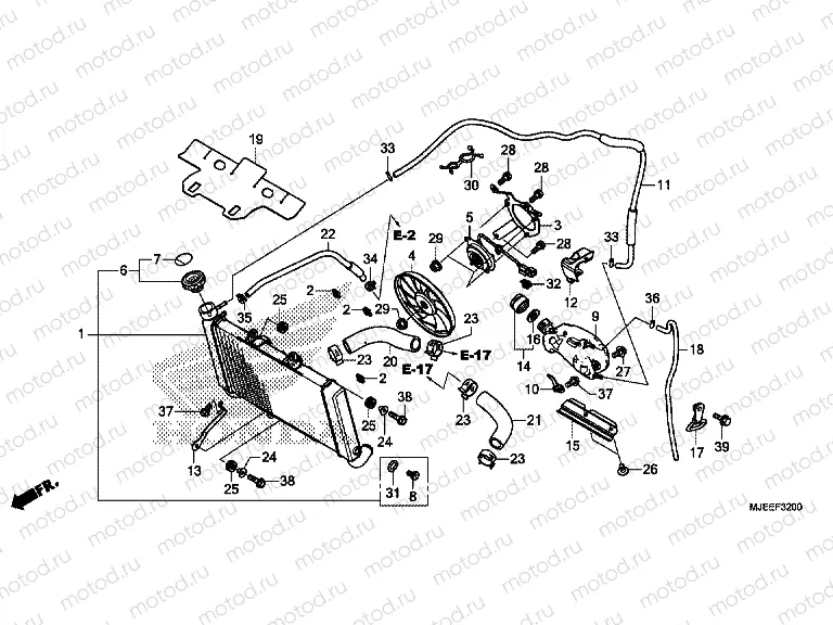 F-32 RADIATOR
