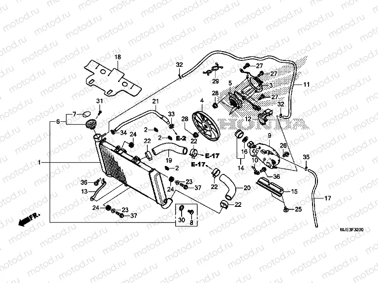 F-32 RADIATOR