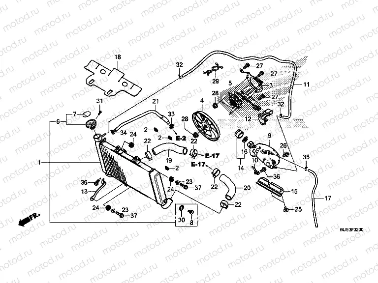 F-32 RADIATOR