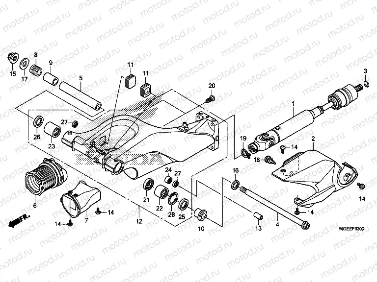 F-32 SWING ARM