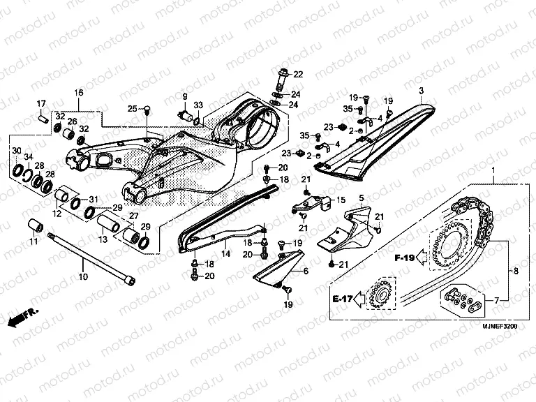 F-32 SWING ARM