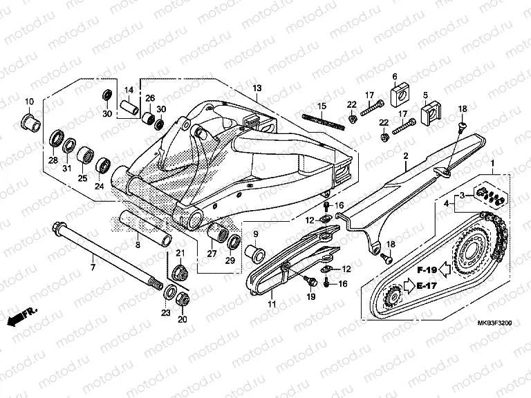 F-32 SWING ARM