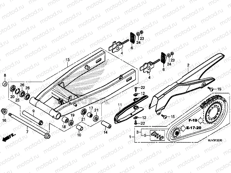F-32 SWING ARM