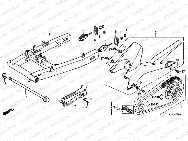 F-32 SWING ARM
