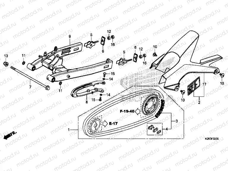 F-32 SWING ARM