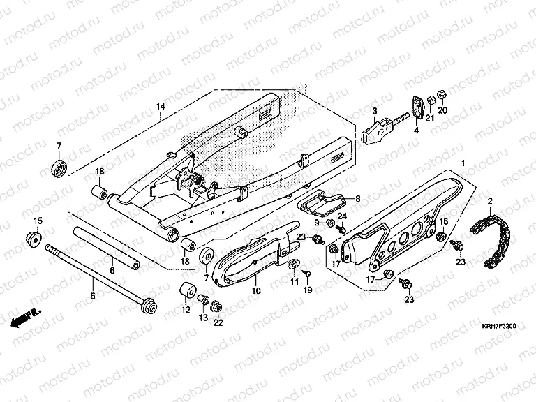F-32 SWING ARM