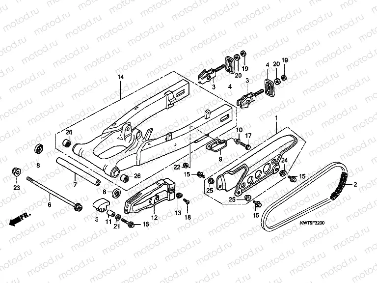 F-32 SWING ARM