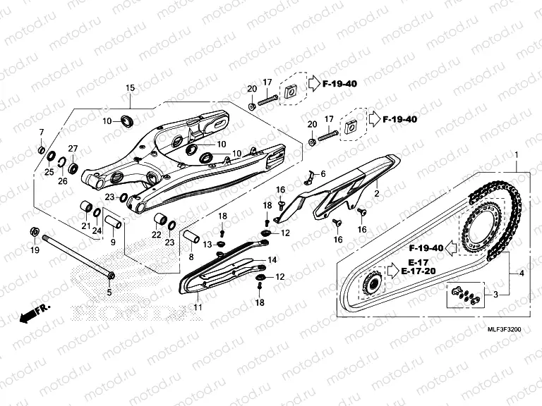 F-32 SWINGARM
