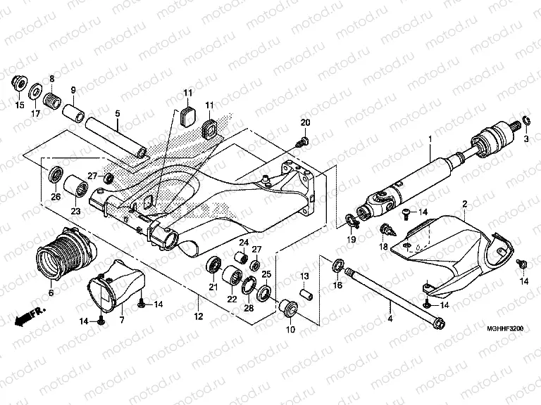 F-32 SWINGARM