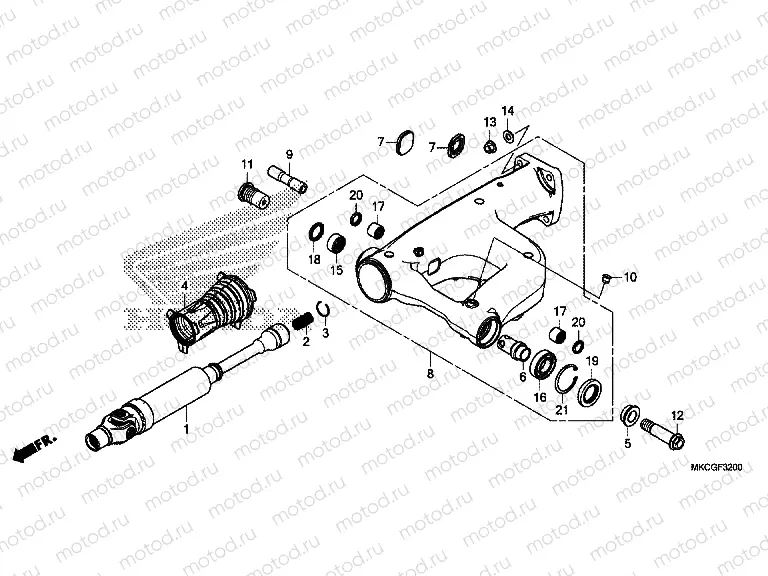 F-32 SWINGARM