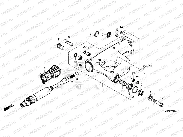 F-32 SWINGARM