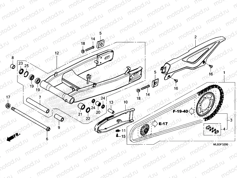 F-32 SWINGARM