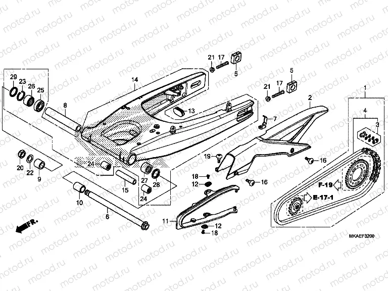 F-32 SWINGARM