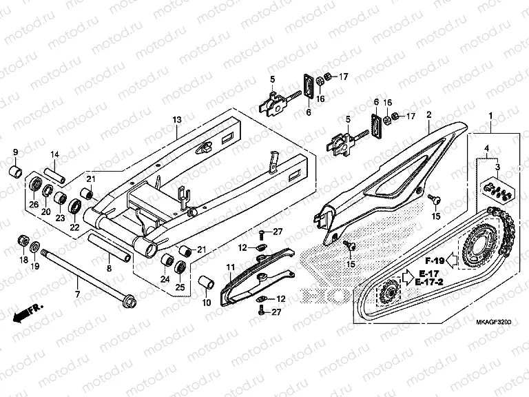 F-32 SWINGARM