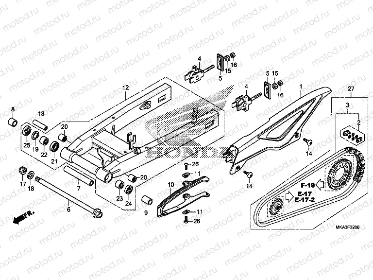 F-32 SWINGARM