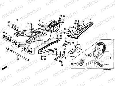 F-32 SWINGARM