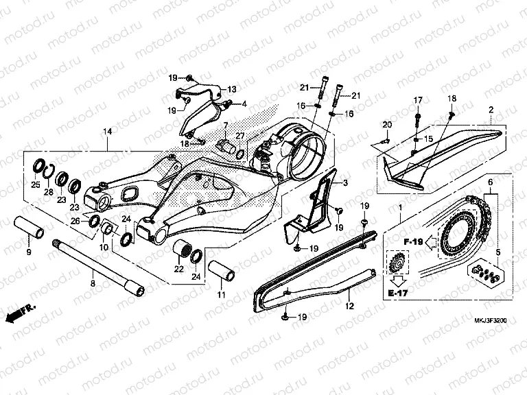 F-32 SWINGARM