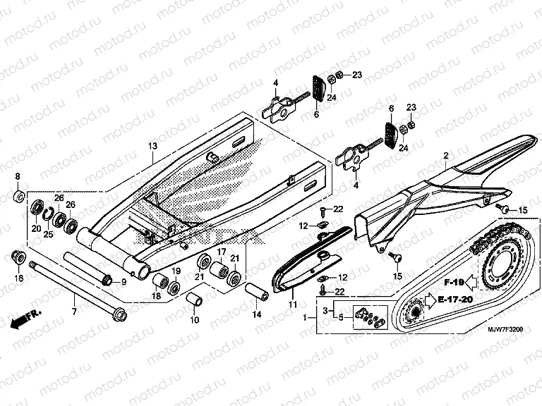 F-32 SWINGARM