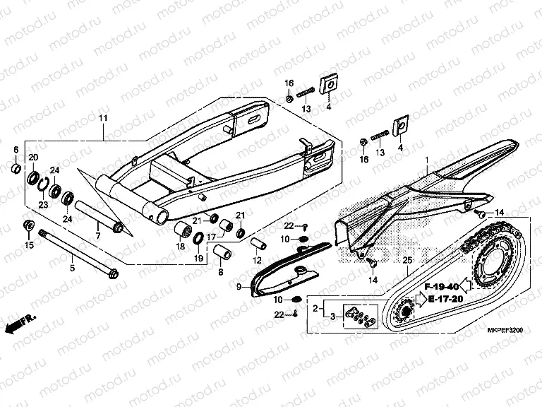 F-32 SWINGARM