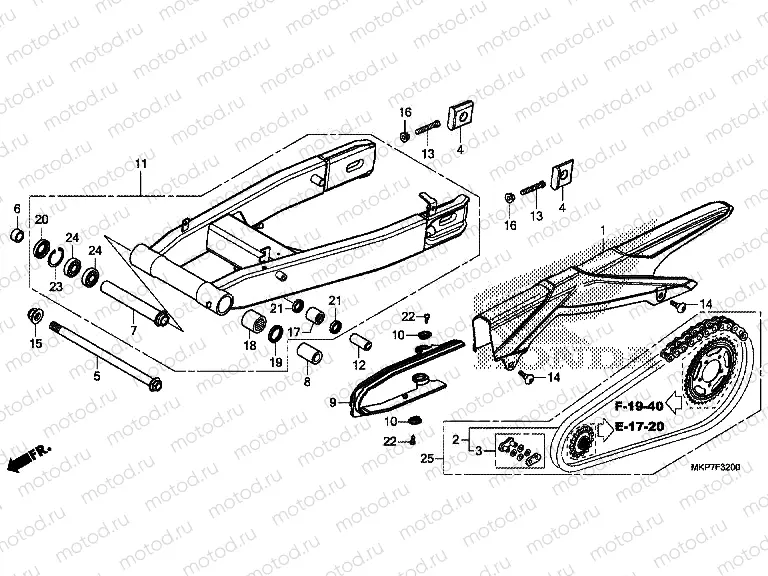F-32 SWINGARM