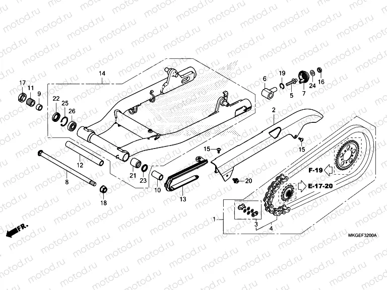 F-32 SWINGARM