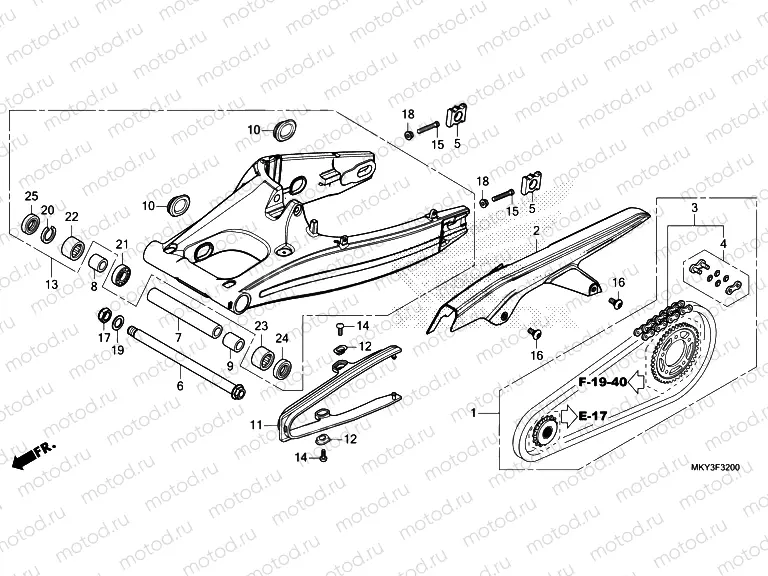 F-32 SWINGARM