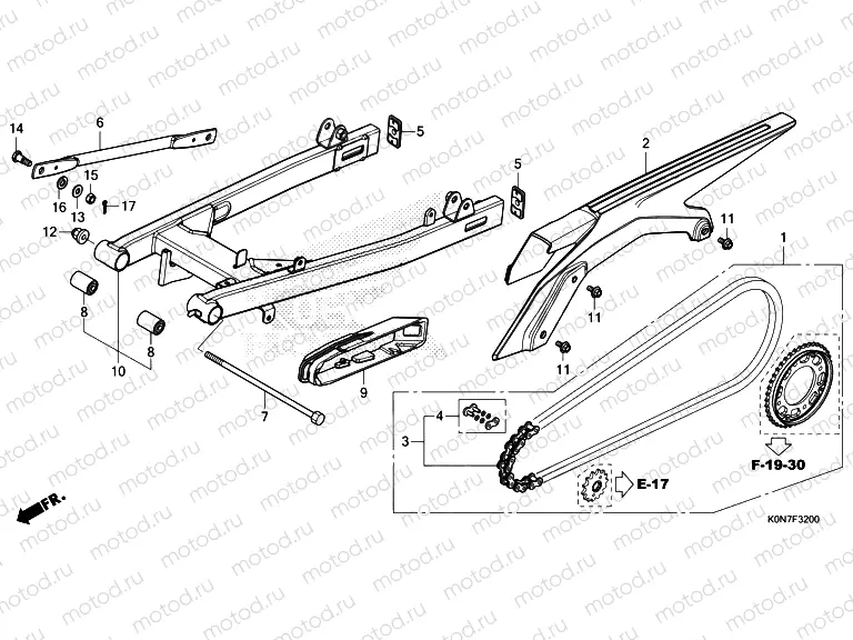 F-32 SWINGARM