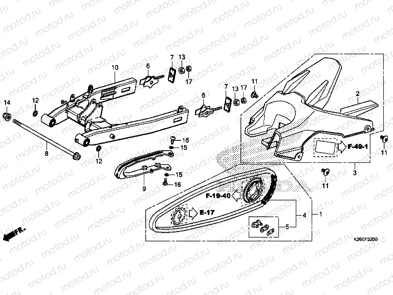 F-32 SWINGARM