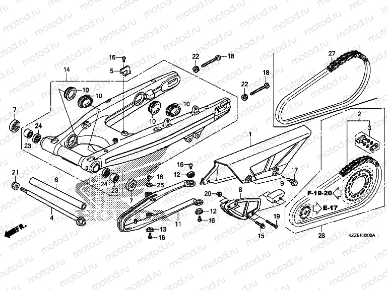 F-32 SWINGARM