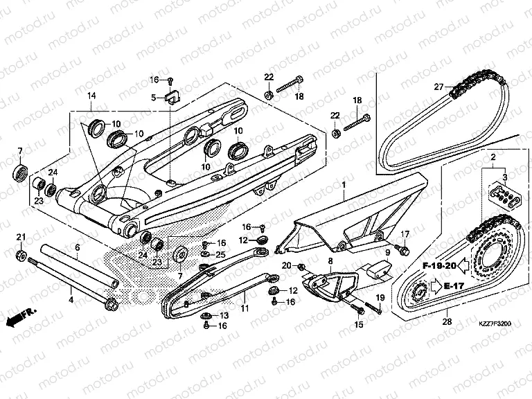 F-32 SWINGARM