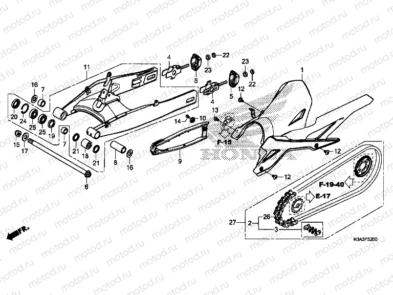 F-32 SWINGARM