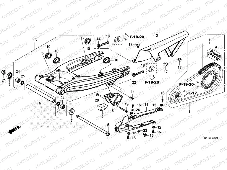 F-32 SWINGARM