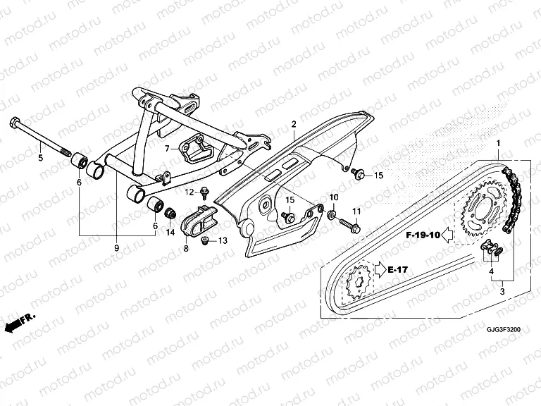 F-32 SWINGARM