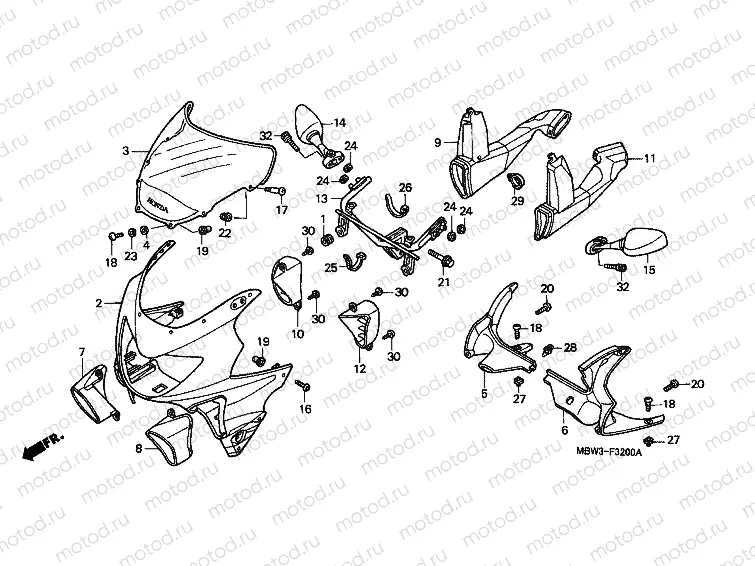 F-32 UPPER ENGINE HOUSING (1)