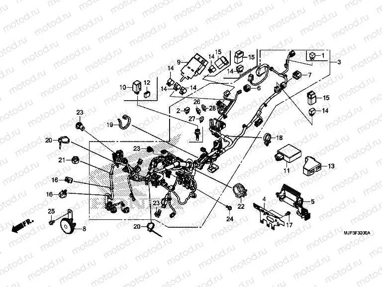 F-32 WIRE HARNESS