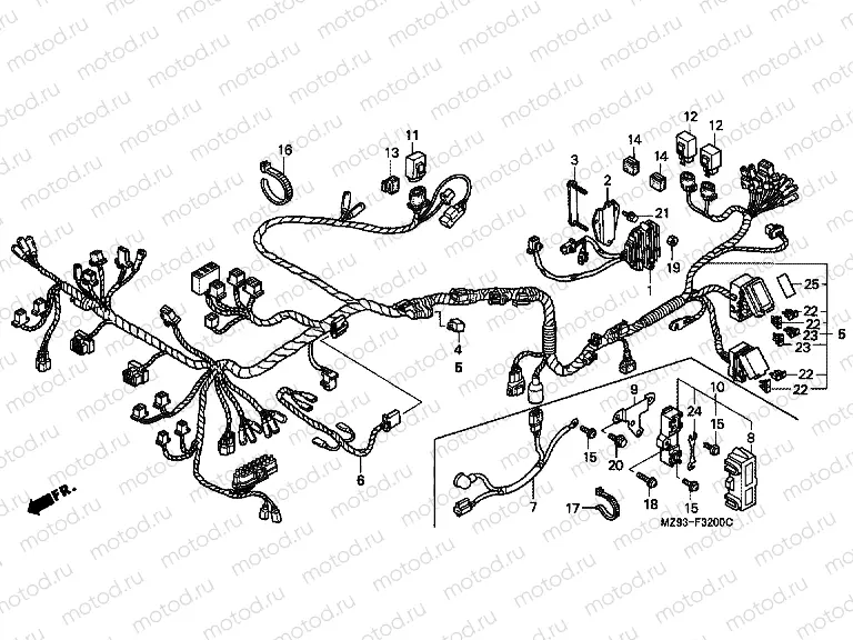 F-32 WIRING HARNESS