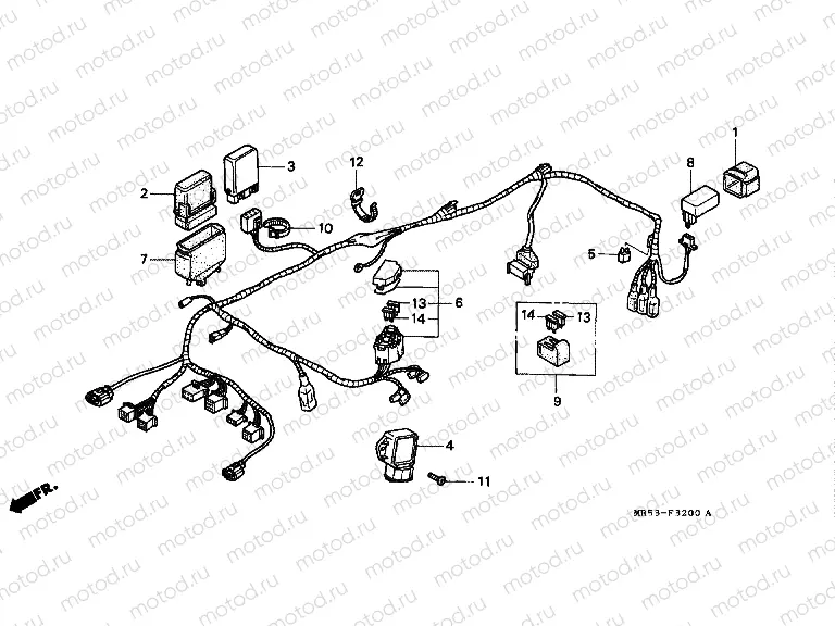 F-32 WIRING HARNESS