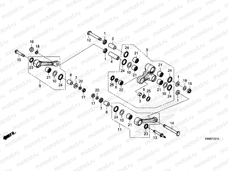 F-33-10 CUSHION ARM