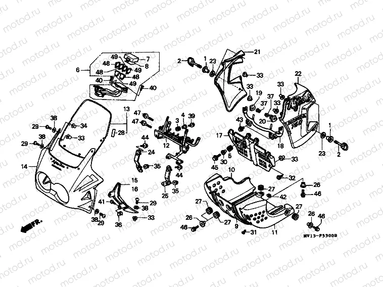 F-33 ​​ENGINE HOUSING